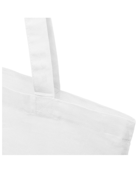 4DO Madras 140 g/m² Baumwoll Tragetasche aus GRS recycelter Baumwolle, 7L Tote Bag personalisierbar