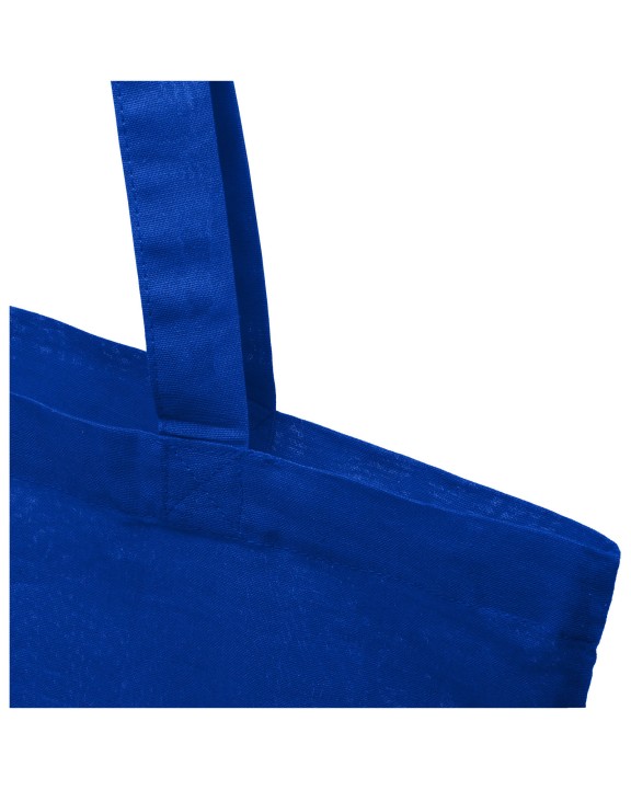 4DO Madras 140 g/m² Baumwoll Tragetasche aus GRS recycelter Baumwolle, 7L Tote Bag personalisierbar