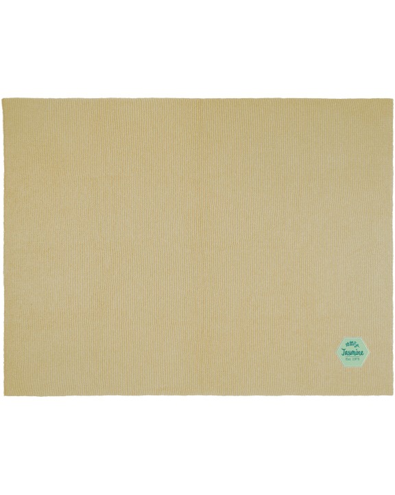 Plaid personnalisable SEASONS Couverture tricotée Suzy de 150 x 120 cm en polyester certifié GRS