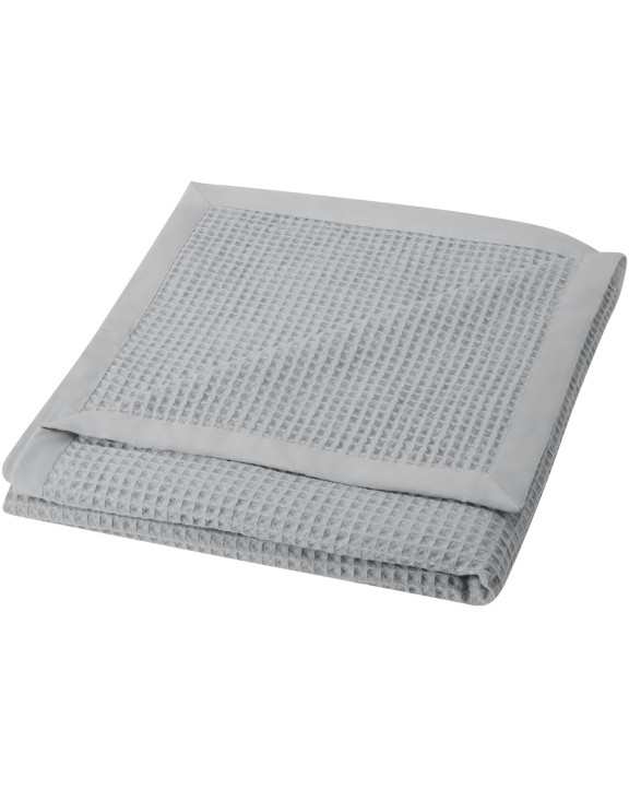 Plaid personnalisable SEASONS Couverture gaufrée Abele en coton de 150 x 140 cm