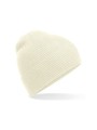 BEECHFIELD ORGANIC COTTON FINE KNIT BEANIE sable personnalisable