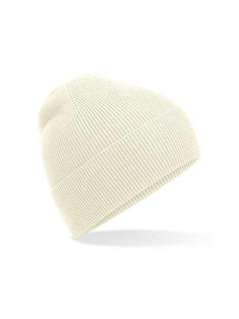 BEECHFIELD ORGANIC COTTON FINE KNIT BEANIE sable personnalisable