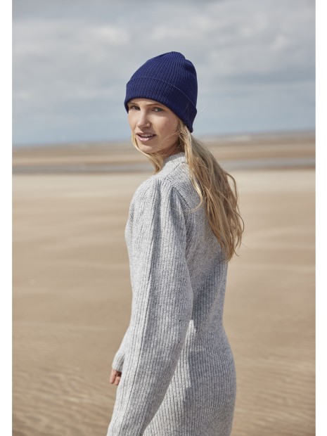 Bonnets, Écharpes & Gants à personnaliser BEECHFIELD ORGANIC COTTON FINE KNIT BEANIE 