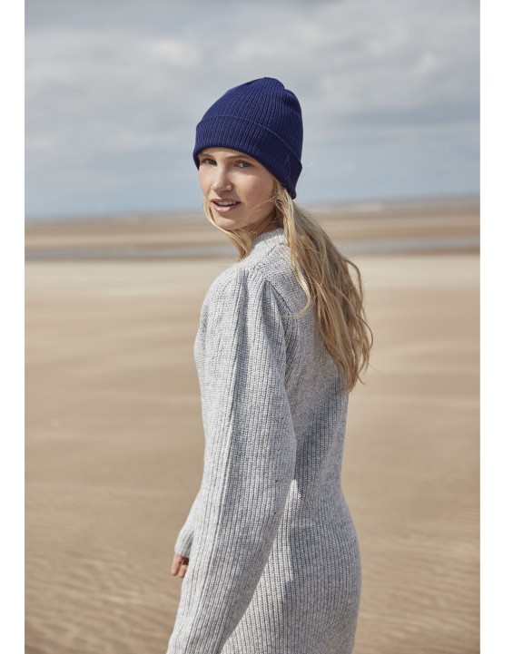 BEECHFIELD ORGANIC COTTON FINE KNIT BEANIE Mütze, Schal & Handschuh personalisierbar