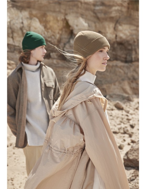 BEECHFIELD POLYLANA® RIBBED BEANIE Mütze, Schal & Handschuh personalisierbar