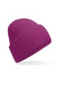 BEECHFIELD CLASSIC ENGINEERED DEEP CUFFED BEANIE festival fuchsia personnalisable