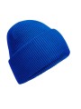 BEECHFIELD CLASSIC ENGINEERED DEEP CUFFED BEANIE bleu royal personnalisable