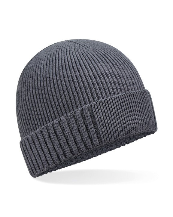 Casquette personnalisable BEECHFIELD Bonnet en coton biologique avec patch technique