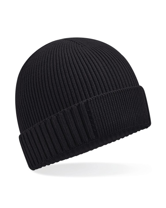 Casquette personnalisable BEECHFIELD Bonnet en coton biologique avec patch technique