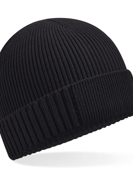 Casquettes à personnaliser BEECHFIELD Bonnet en coton biologique avec patch technique 