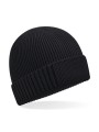 BEECHFIELD Bonnet en coton biologique avec patch technique noir personnalisable