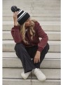 Bonnets, Écharpes & Gants à personnaliser BEECHFIELD STRIPED FAN BEANIE 