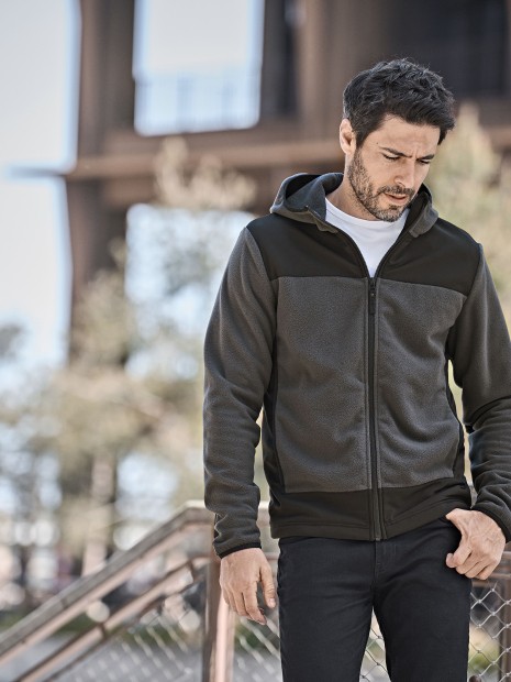 Laines polaires à personnaliser TEE JAYS MOUNTAIN HOODED FLEECE 