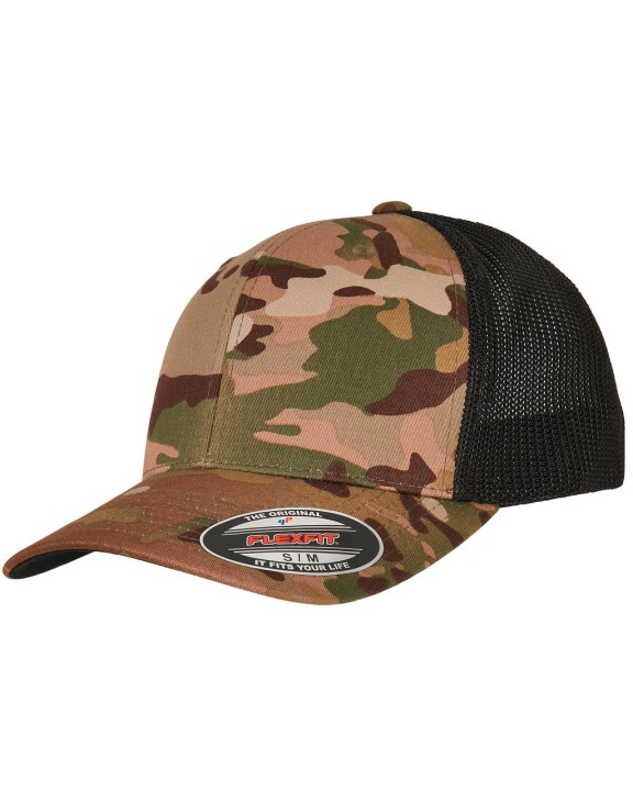 Casquette personnalisable FLEXFIT Multicam Trucker Mesh Cap