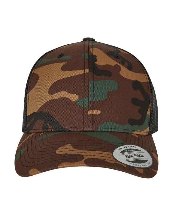 Casquette personnalisable FLEXFIT Retro Trucker Camo