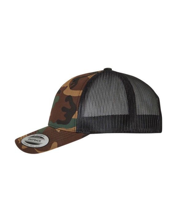 Casquette personnalisable FLEXFIT Retro Trucker Camo