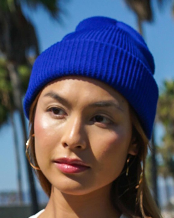 Casquette personnalisable FLEXFIT Recycled Yarn Ribbed Knit Beanie