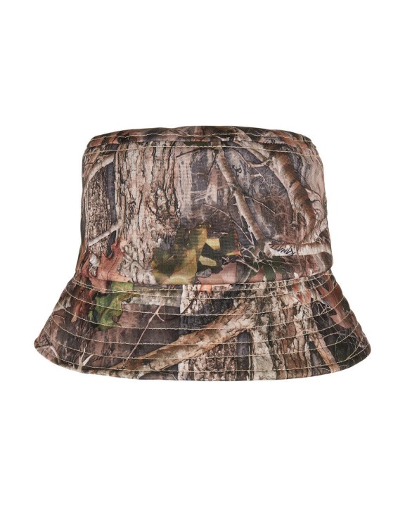 Casquette personnalisable FLEXFIT Sherpa Real Tree Camo Reversible Bucket Hat