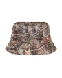 FLEXFIT Sherpa Real Tree Camo Reversible Bucket Hat Kappe personalisierbar