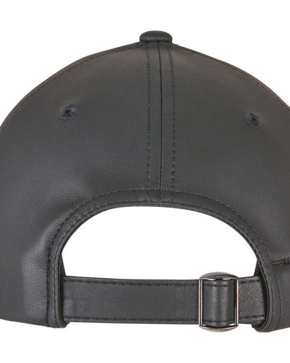 Casquette personnalisable FLEXFIT Synthetic Leather Alpha Shape Dad Cap