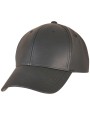 Casquette personnalisable FLEXFIT Synthetic Leather Alpha Shape Dad Cap