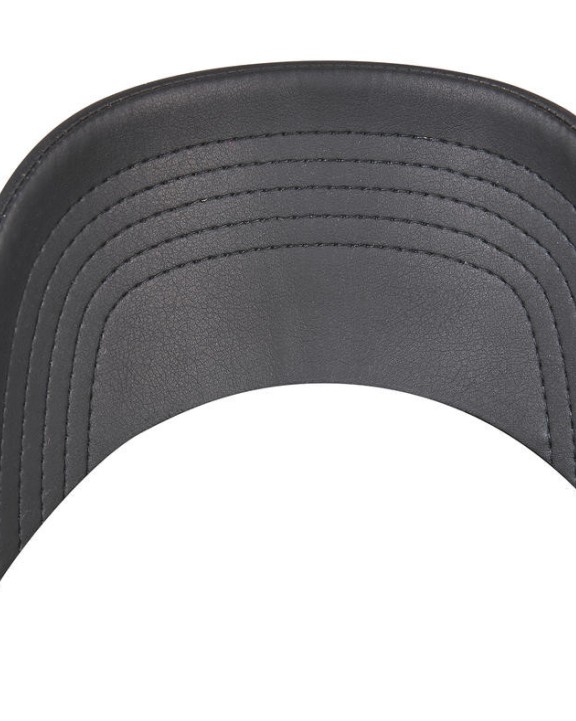 Casquette personnalisable FLEXFIT Synthetic Leather Alpha Shape Dad Cap