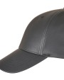 FLEXFIT Synthetic Leather Alpha Shape Dad Cap Kappe personalisierbar