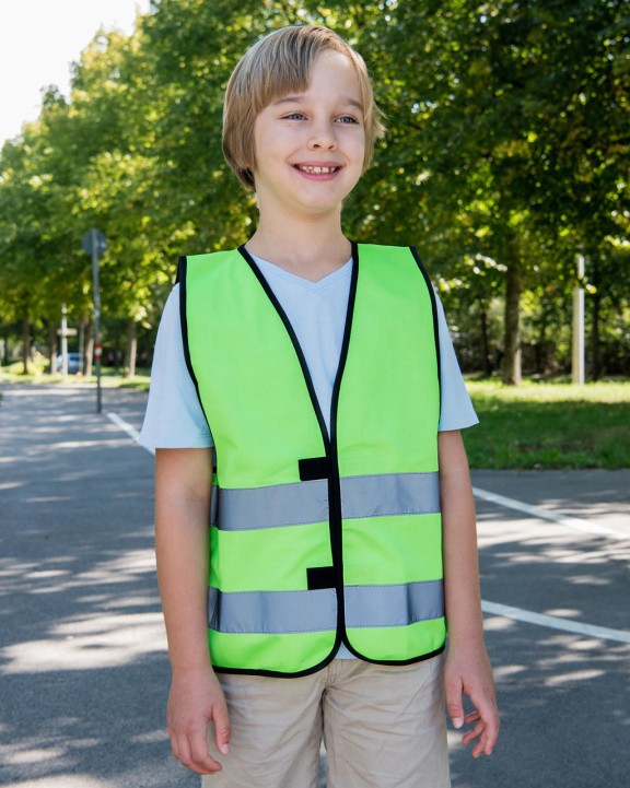 KORNTEX Signal Vest for Kids "Aarhus" Warnweste personalisierbar