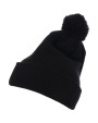 Casquette personnalisable FLEXFIT Cuffed Pom Pom Knit Beanie