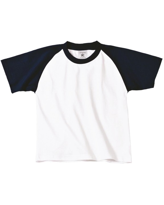 T-shirt personnalisable B&C T-shirt enfant Baseball