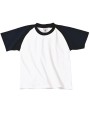 T-shirt B&C Kids' Base-ball T-shirt voor bedrukking &amp; borduring