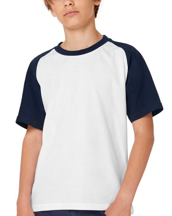 T-shirt personnalisable B&C T-shirt enfant Baseball