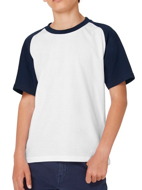 T-Shirts à personnaliser B&C T-shirt enfant Baseball 
