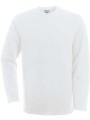 B&C Sweat-shirt coupe droite blanc personnalisable