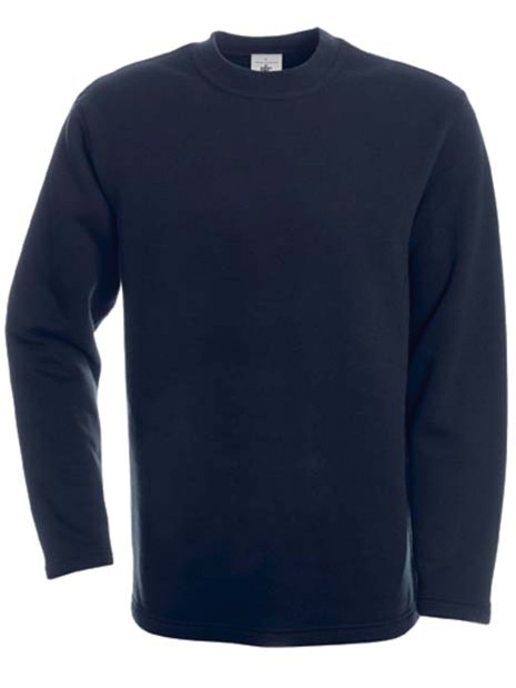 B&C Sweat-shirt coupe droite bleu marine personnalisable