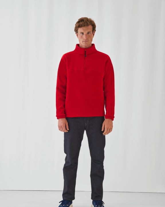 Laine polaire personnalisable B&C Polaire col zippé Highlander+