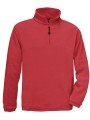 B&C Polaire col zippé Highlander+ rouge personnalisable