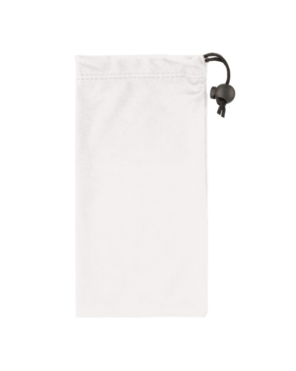 4DO Mikrofaserbeutel antibakteriell 9 x 18cm Tasche personalisierbar