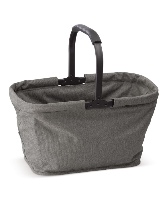 4DO Zusammenklappbarer Einkaufskorb Tasche personalisierbar