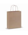 4DO Kraftpapiertüte 90g/m² 22x10x31cm Tote Bag personalisierbar