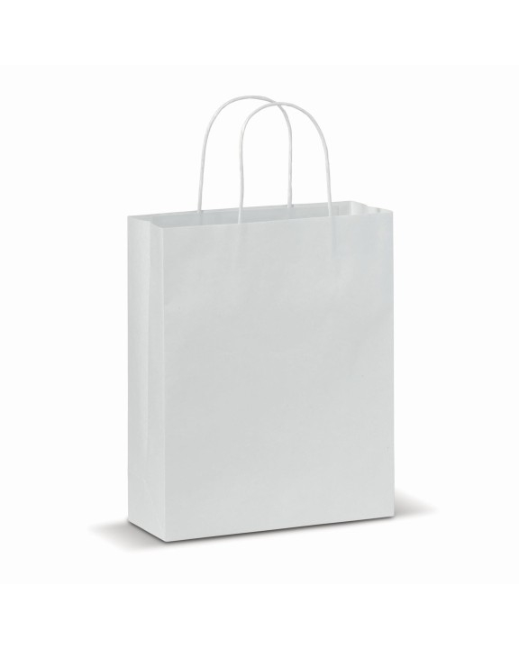 4DO Kraftpapiertüte 90g/m² 22x10x31cm Tote Bag personalisierbar