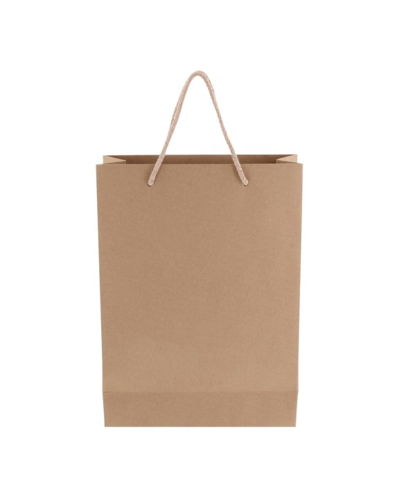 4DO Geschenktüte aus Papier 120g/m² 24x12x33cm Tote Bag personalisierbar