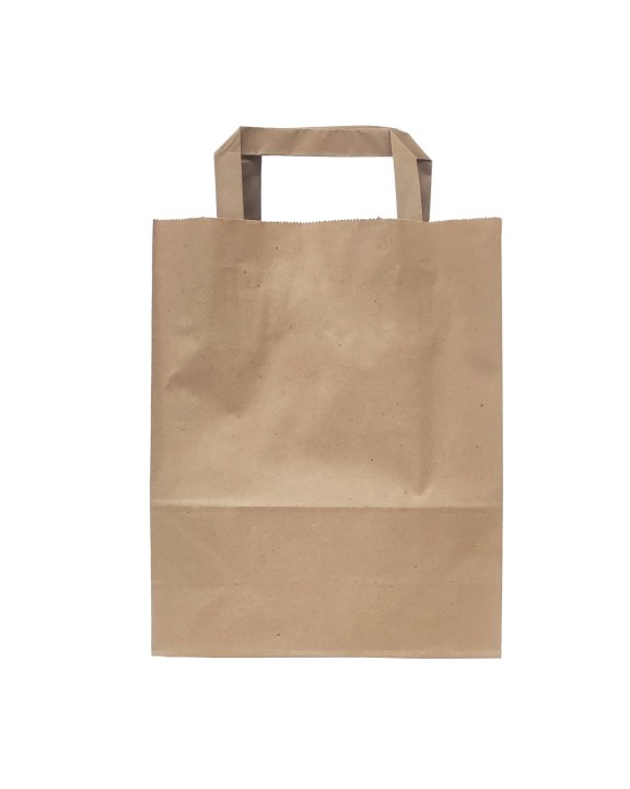 4DO Papiertüte 70g/m² 28x10x22cm Tote Bag personalisierbar