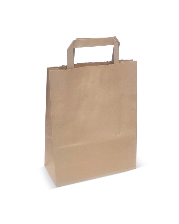 4DO Papiertüte 70g/m² 28x10x22cm Tote Bag personalisierbar