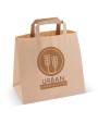 4DO Papiertüte 70g/m² 26x17x25cm Tote Bag personalisierbar