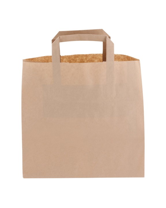 4DO Papiertüte 70g/m² 26x17x25cm Tote Bag personalisierbar