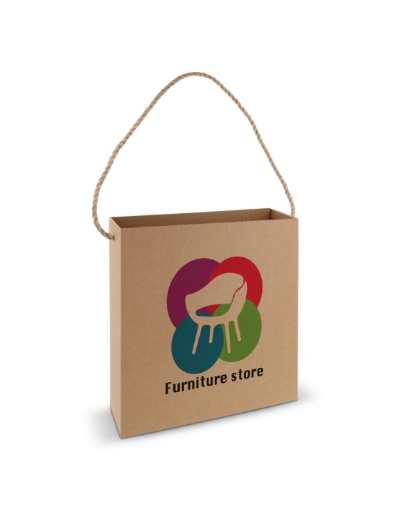Tote bag 4DO Box bag 35x35x11cm voor bedrukking &amp; borduring