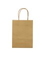 Tote bag 4DO Draagtas papier klein 120g/m² voor bedrukking &amp; borduring