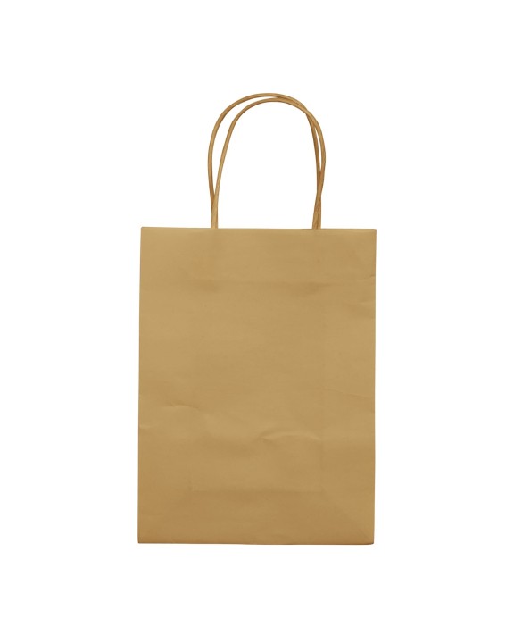 Tote bag 4DO Draagtas papier klein 120g/m² voor bedrukking &amp; borduring