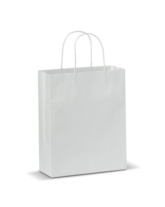 4DO Mittlere Papiertasche im Eco Look 120g/m² Tote Bag personalisierbar